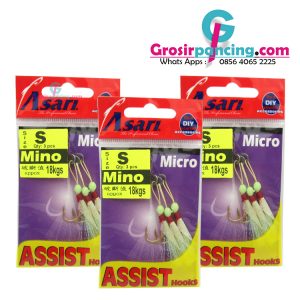 Jual assist hoox asari micro harga murah grosir pancing