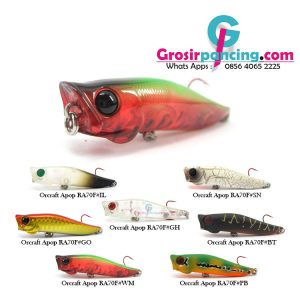 Jual umpan Lure Popper Orcraft Apop RA70F harga murah grosir pancing