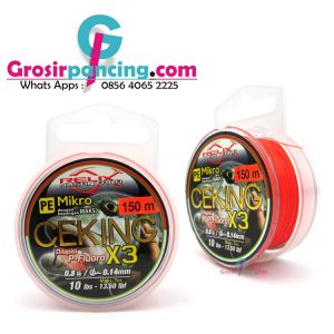 Jual Senar Relix Ceking Mikro X3 150m murah grosir pancing