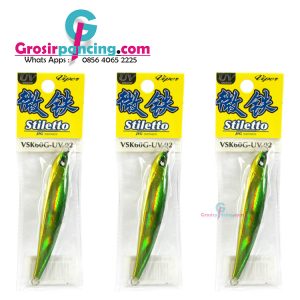 Jual Umpan Metal Jig Viper Stiletto VSK 60G harga murah grosir pancing