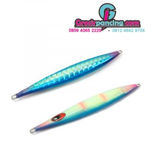 Metal Jig Curve UV Bright Glow In The Dark
