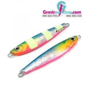 Metal Jig Curve UV Bright Glow In The Dark