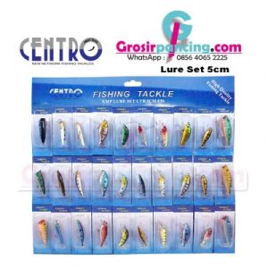 Lure Set Minnow Popper Crank Centro