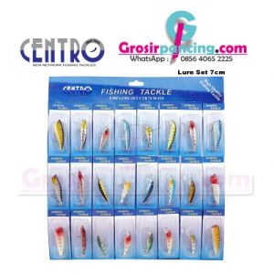 Lure Set Minnow Popper Crank Centro