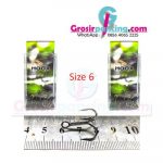 Kail Minnow Treble V Hook By Hoox isi 10pcs