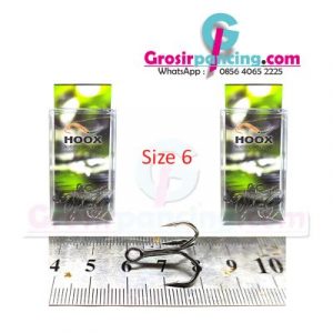 Kail Minnow Treble V Hook By Hoox isi 10pcs