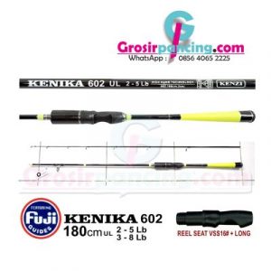 Joran UL Kenzi Kenika 2-5lb 180cm Fuji Guide