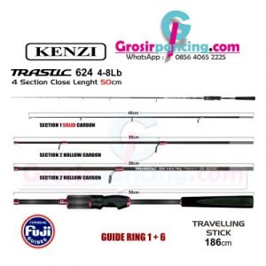 Joran Kenzi Trastic 624UL Traveler Stick 4-8lb