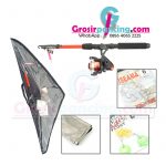Paket Joran Set CURVE New Era Antena