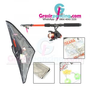 Paket Joran Set CURVE New Era Antena
