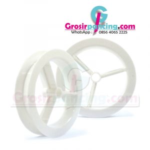 Klotok Plastik CURVE White