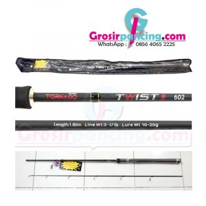 Joran Tornado Twist II 8-17lb Ring Fuji Bergaransi