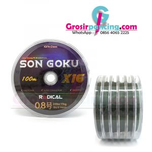 Senar PE Radical Son Goku X16 100m Connect