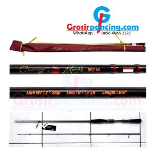 Joran Relix Nusantara Cacing Merah GEN 2 Spin