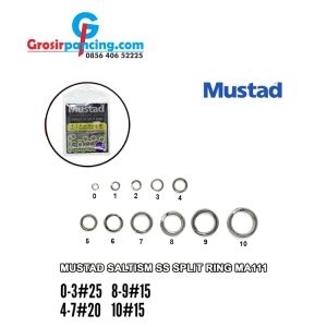 Split Ring Mustad Saltism